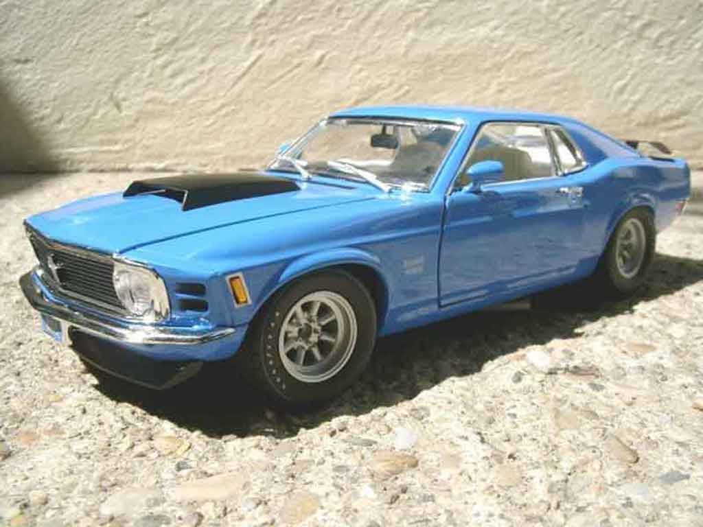 Ford Mustang 1970 1/18 Motormax 1970 boss 429