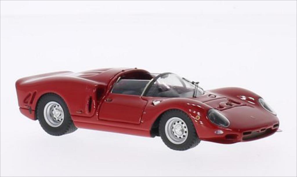 Ferrari 365 P2 1/43 Tecnomodel P2 rouge RHD 24h Le Mans 1966 miniature