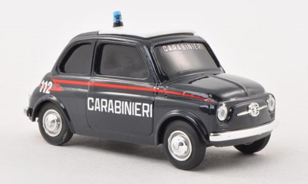 Fiat 500 1/43 Brumm Polizia diecast model cars