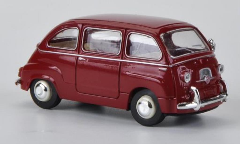 Fiat 600 1/87 Brekina Multipla rouge miniature