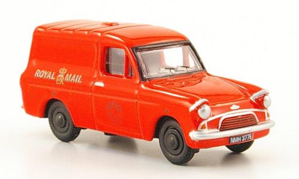 Ford Anglia 1/76 Oxford Kastenwagen Royal Mail rouge miniature