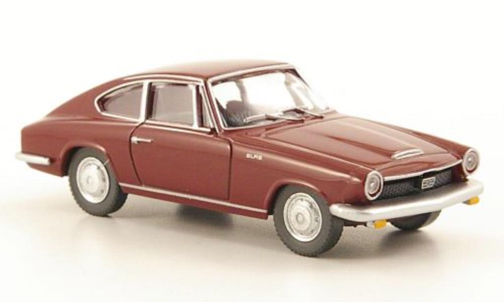 Glas 1700 1/87 Wiking GT Coupe rouge miniature
