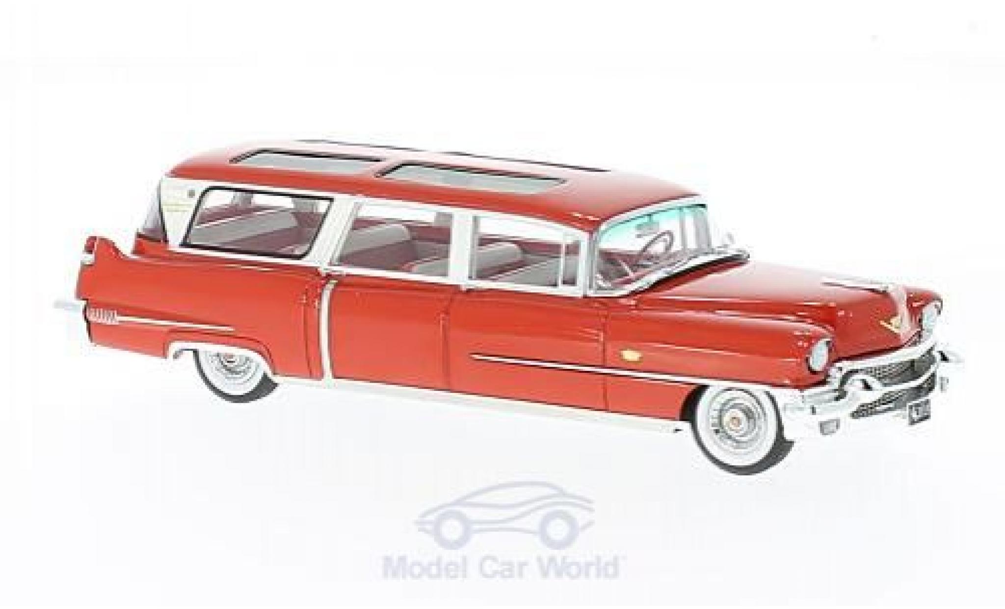 Cadillac S & S 1/43 GLM Broadmoor Skyview rouge 1956