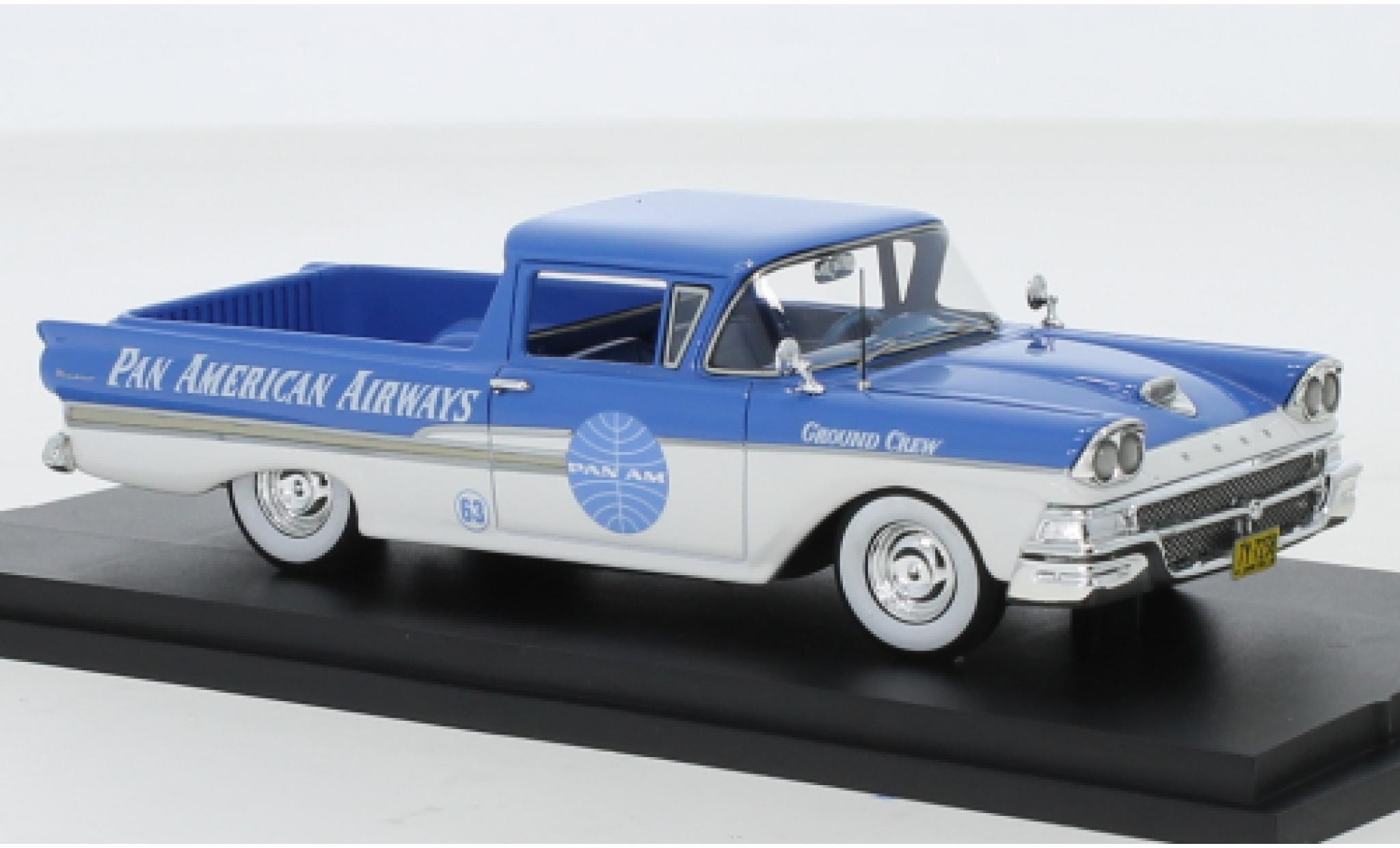 Ford Ranchero 1/43 Goldvarg Collections Pan American Airways 1958