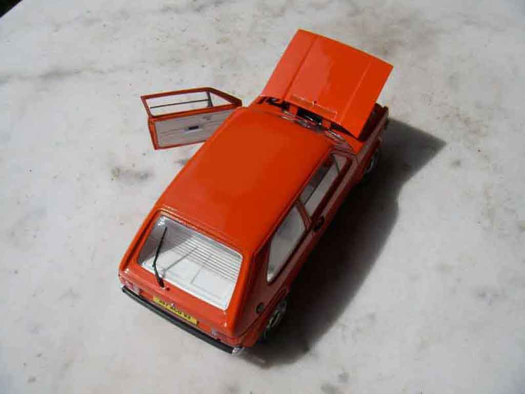 Volkswagen Golf 1 GTI 1/18 Solido jantes ATS 1 GTI 15 pouces orange