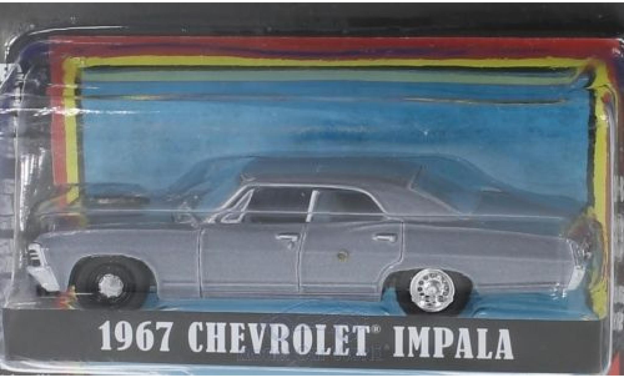 Chevrolet Impala 1/64 Greenlight metallic-grey The A-Team 1967