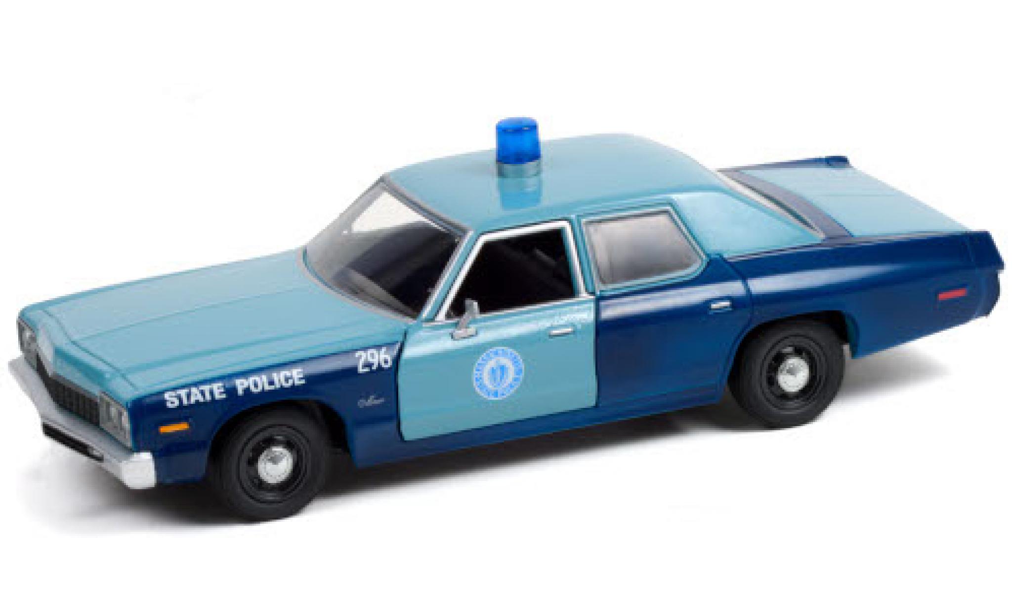 Dodge Monaco 1/24 Greenlight Massachusetts State Police 1975