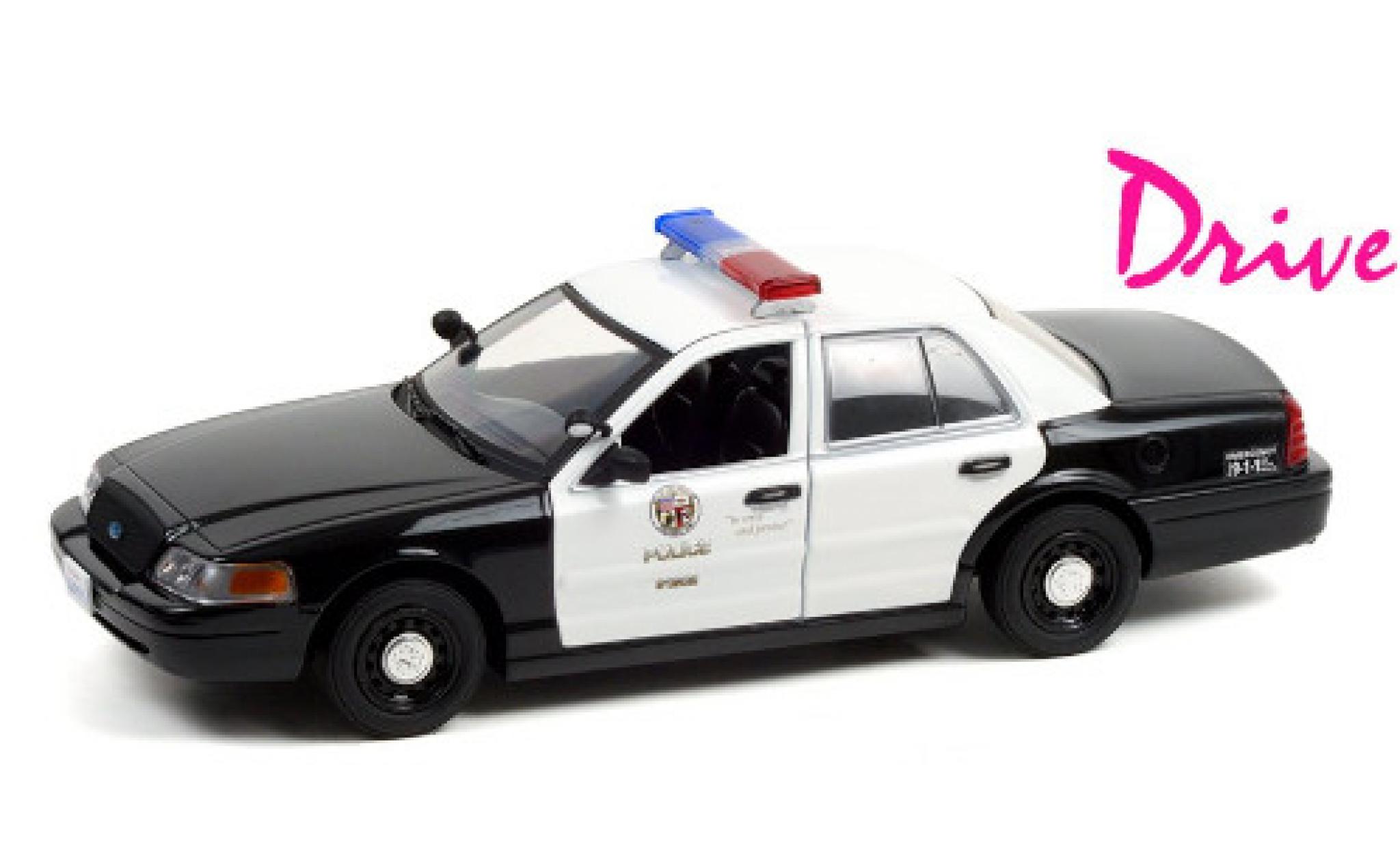 Ford Crown 1/24 Greenlight Victoria Los Angeles Police Department 2001 Police Interceptor