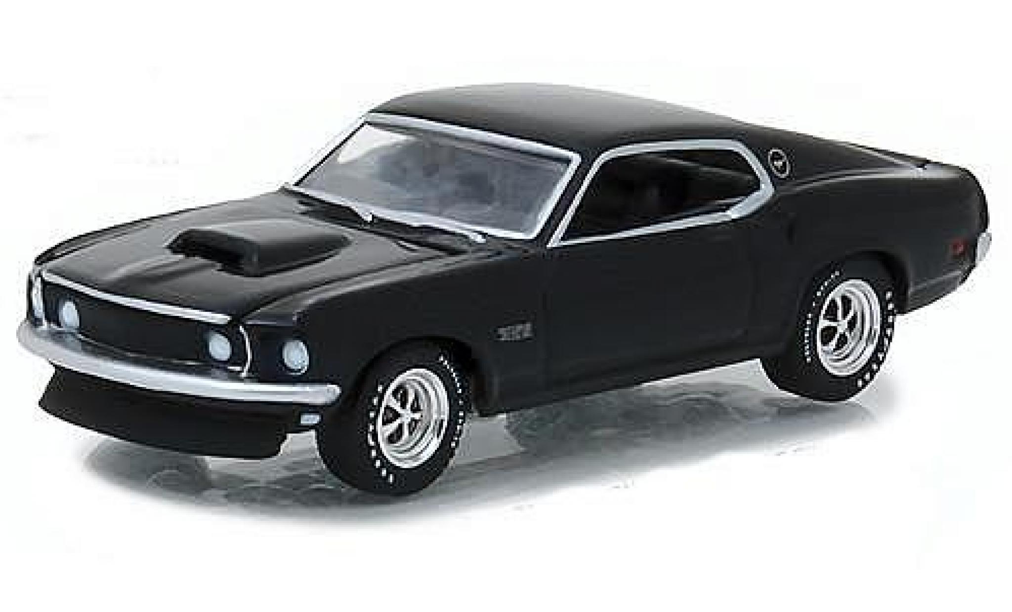 Ford Mustang Boss 429 1969 чёрный