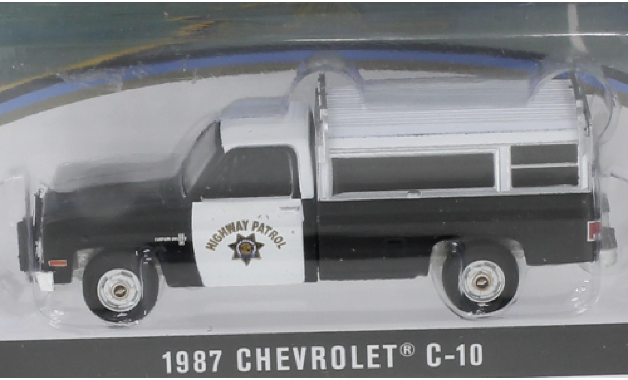 Chevrolet C-10 1/64 Greenlight California Highway Patrol 1987