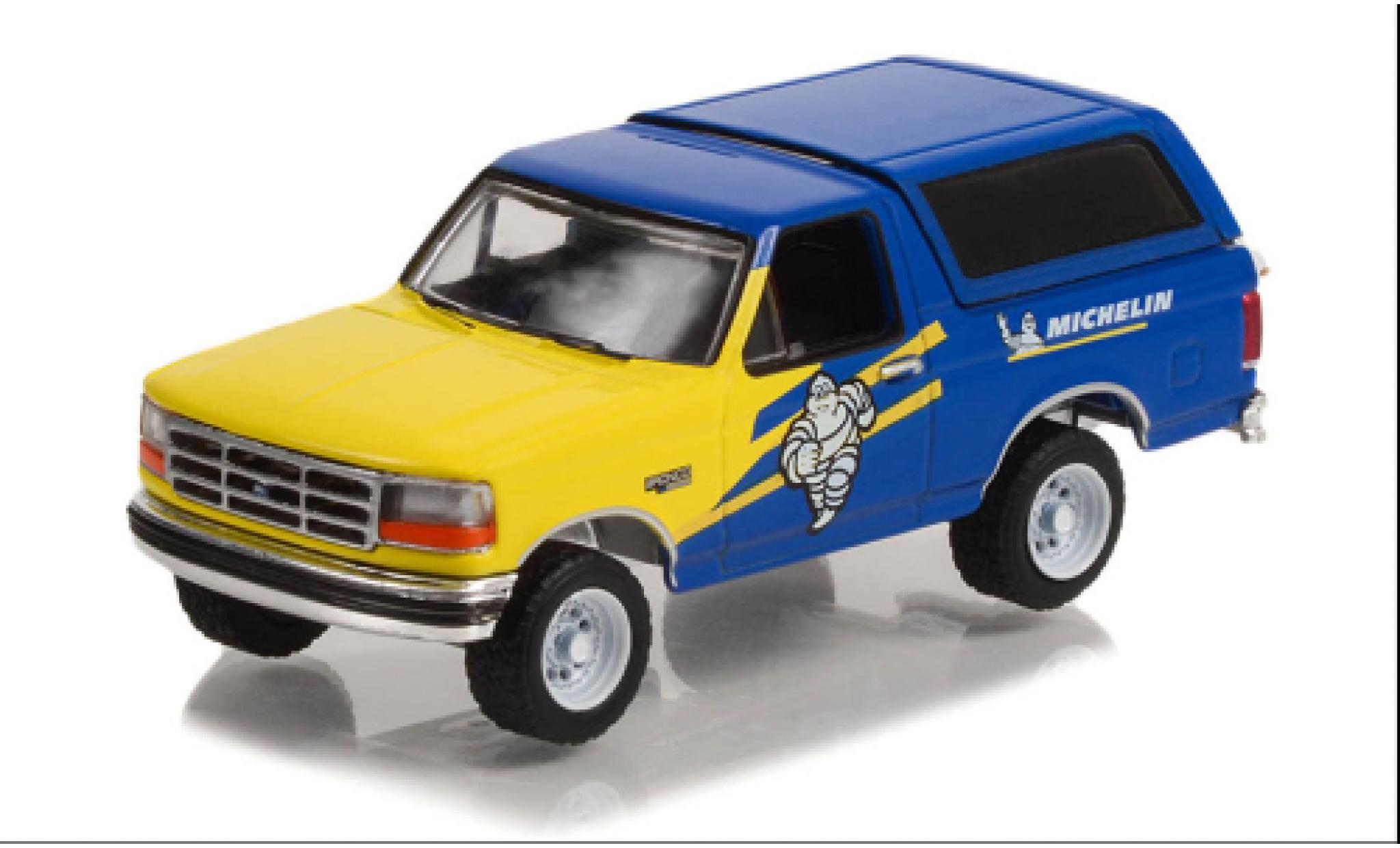 Modellautos Ford Bronco 1/64 Greenlight XL Michelin 1996 - Online ...