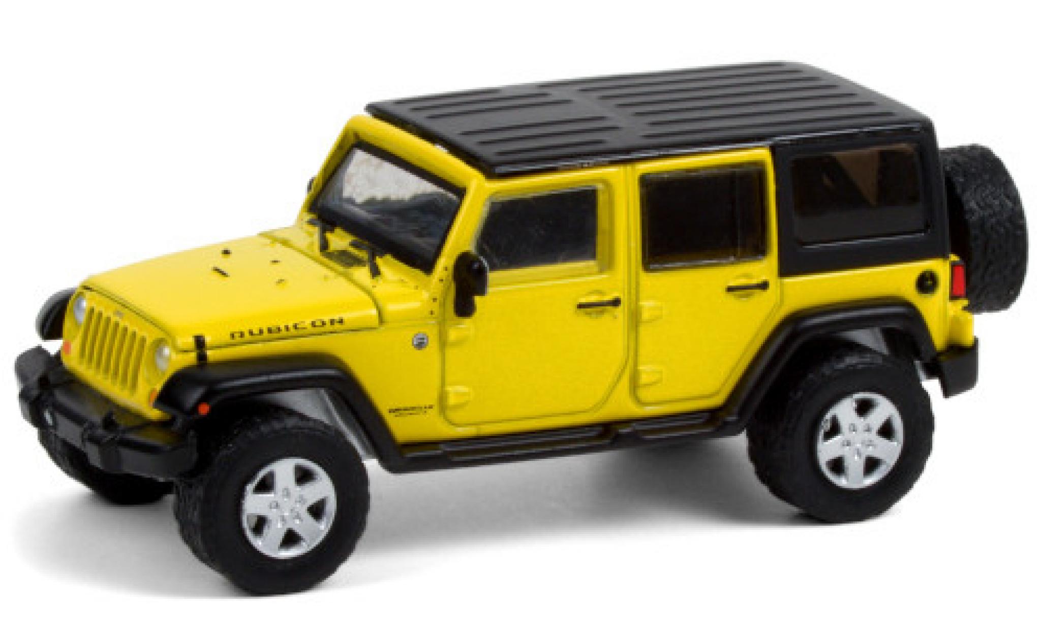 modellino-in-miniatura-jeep-wrangler-1-64-greenlight-rubicon-giallo