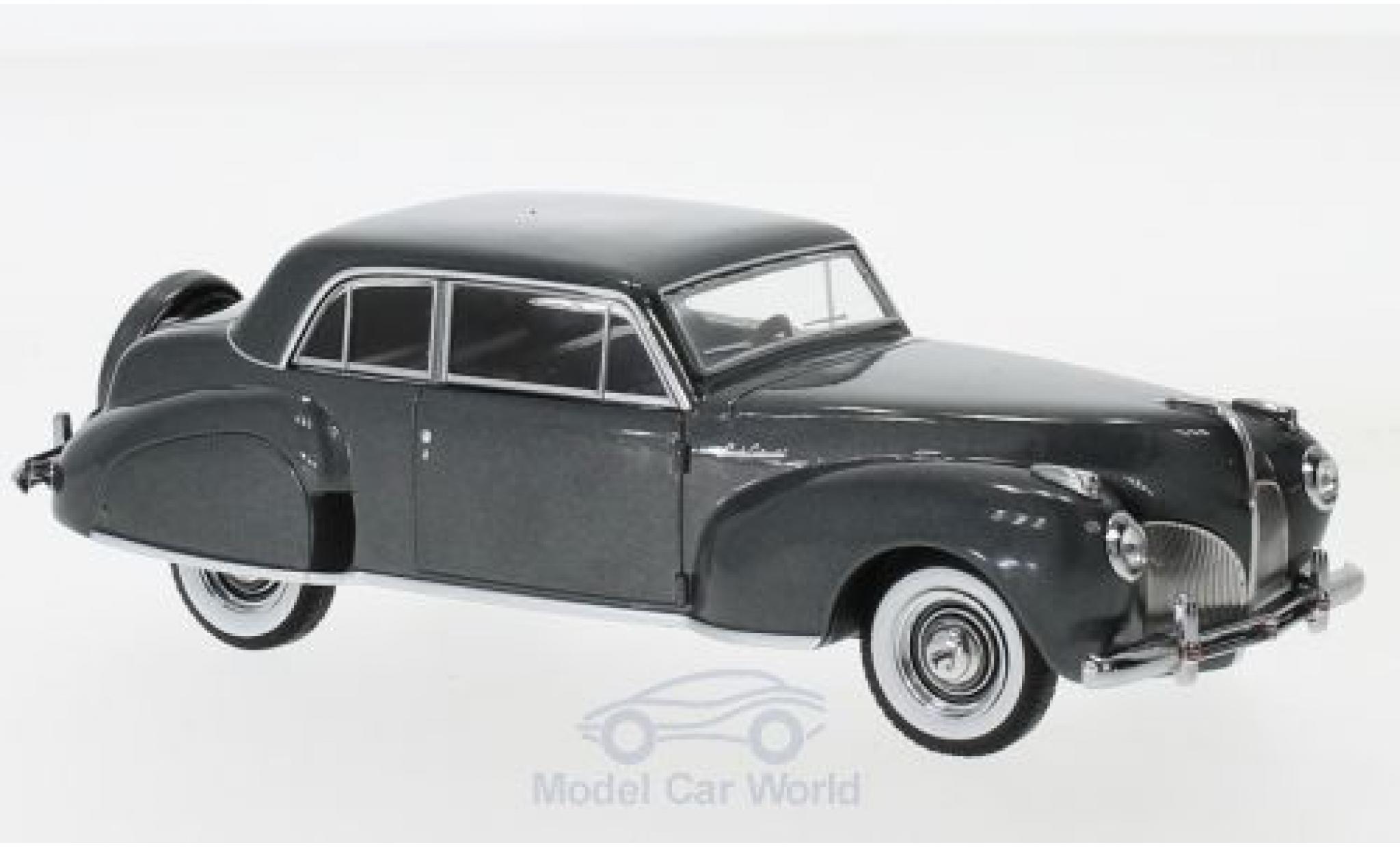 Lincoln Continental 1/43 Greenlight metallic-grise 1941