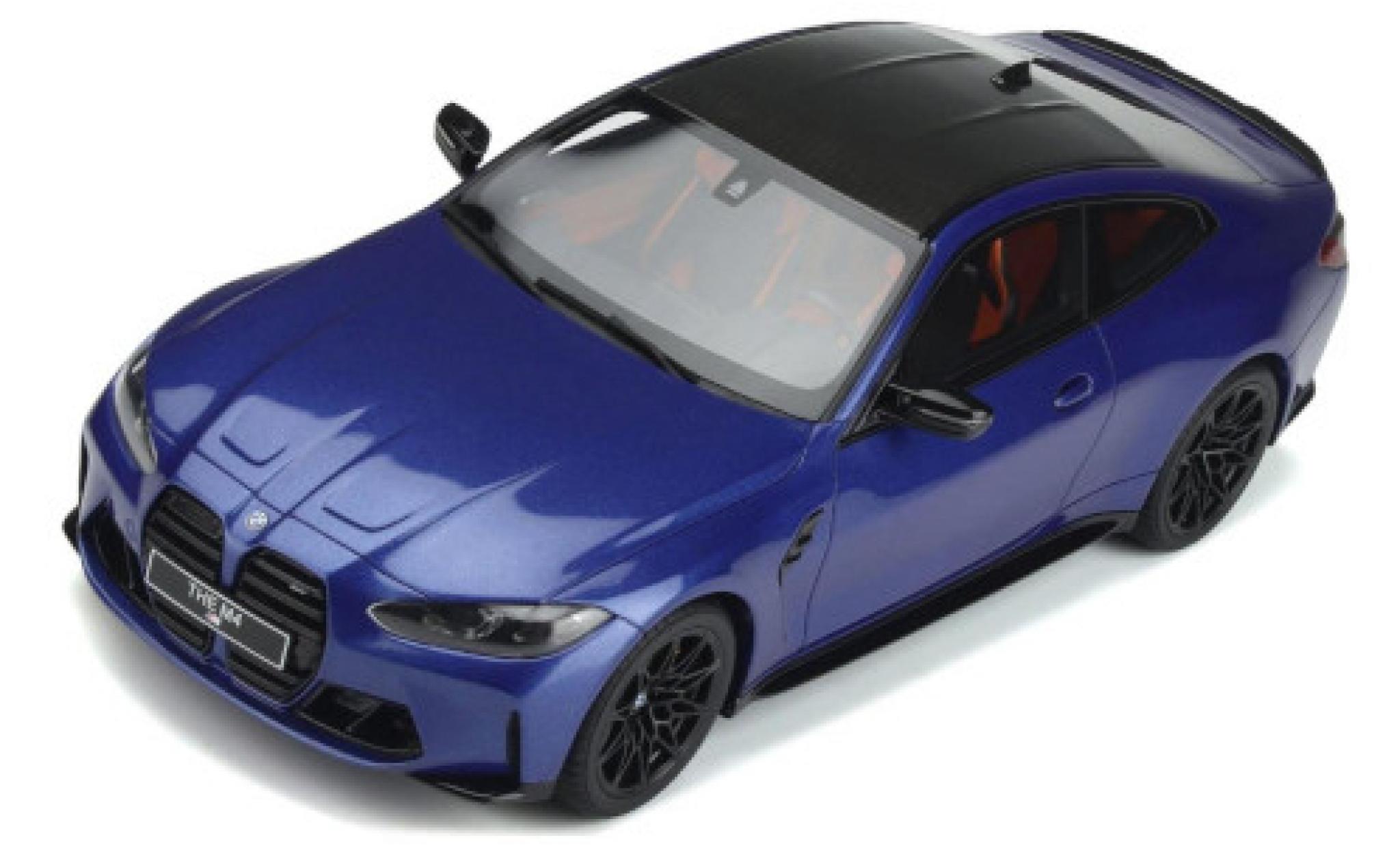 Miniature Bmw M Gt Spirit G Competition Metallic Bleue Voiture Miniature Com