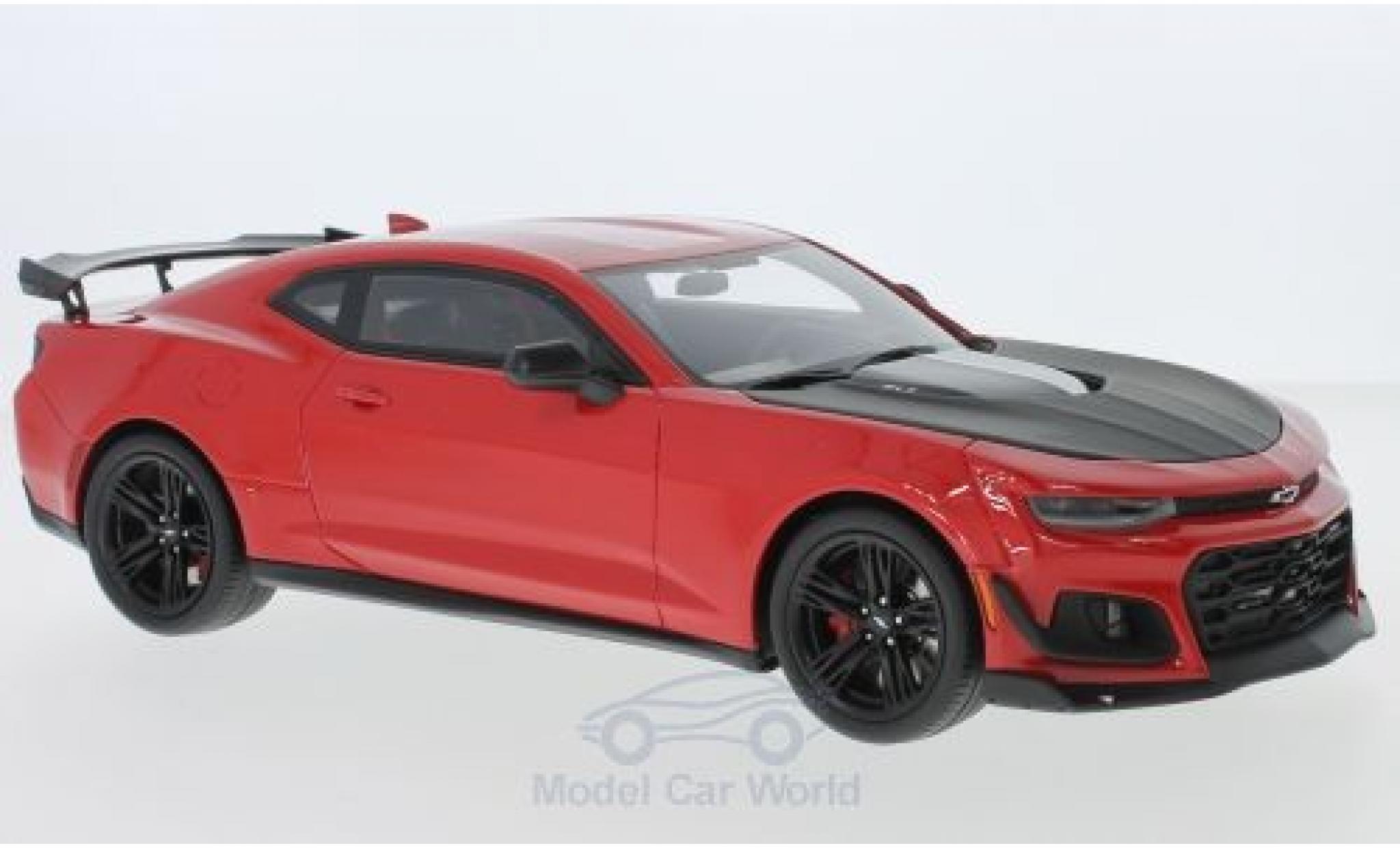 Chevrolet Camaro zl1 чёрно красные