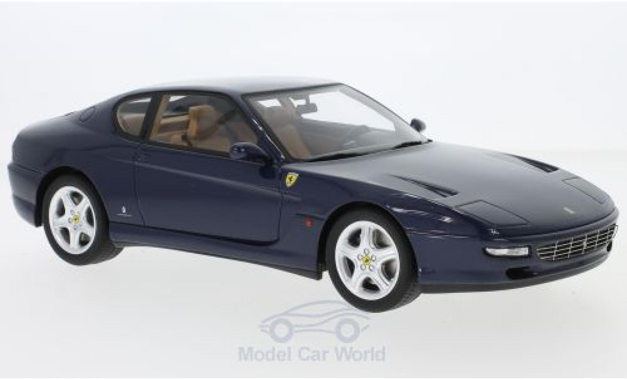 Ferrari 456 1/18 GT Spirit GT metallise bleue 1992