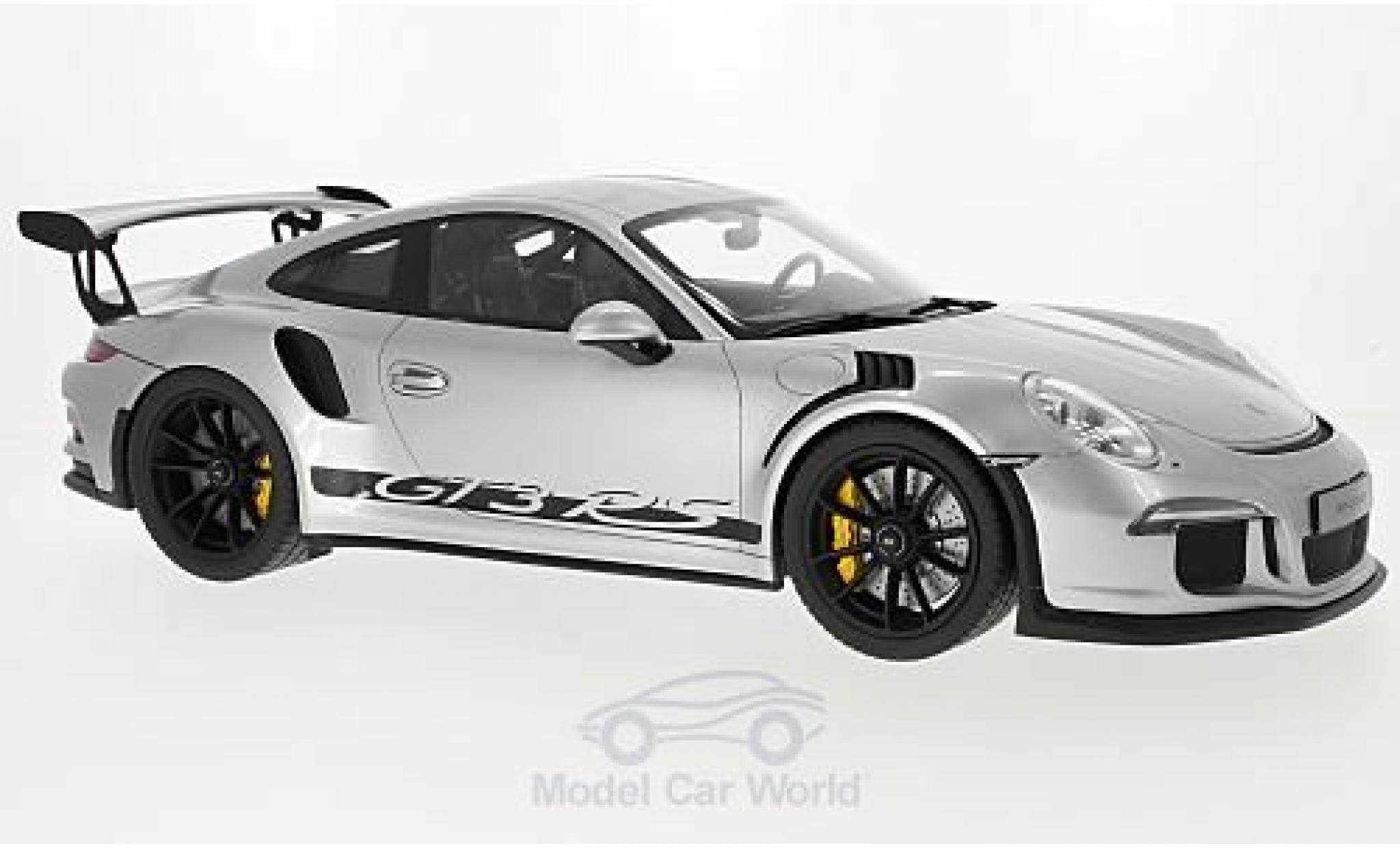 Porsche 991 GT3 RS 1/12 GT Spirit 911 grise 2015