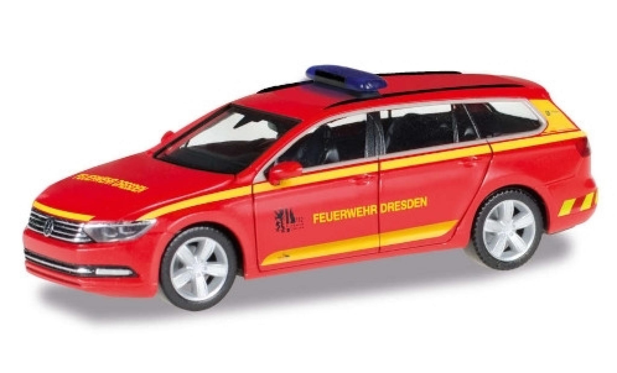 Volkswagen Passat 1/87 Herpa Variant Feuerwehr Dresden 2018