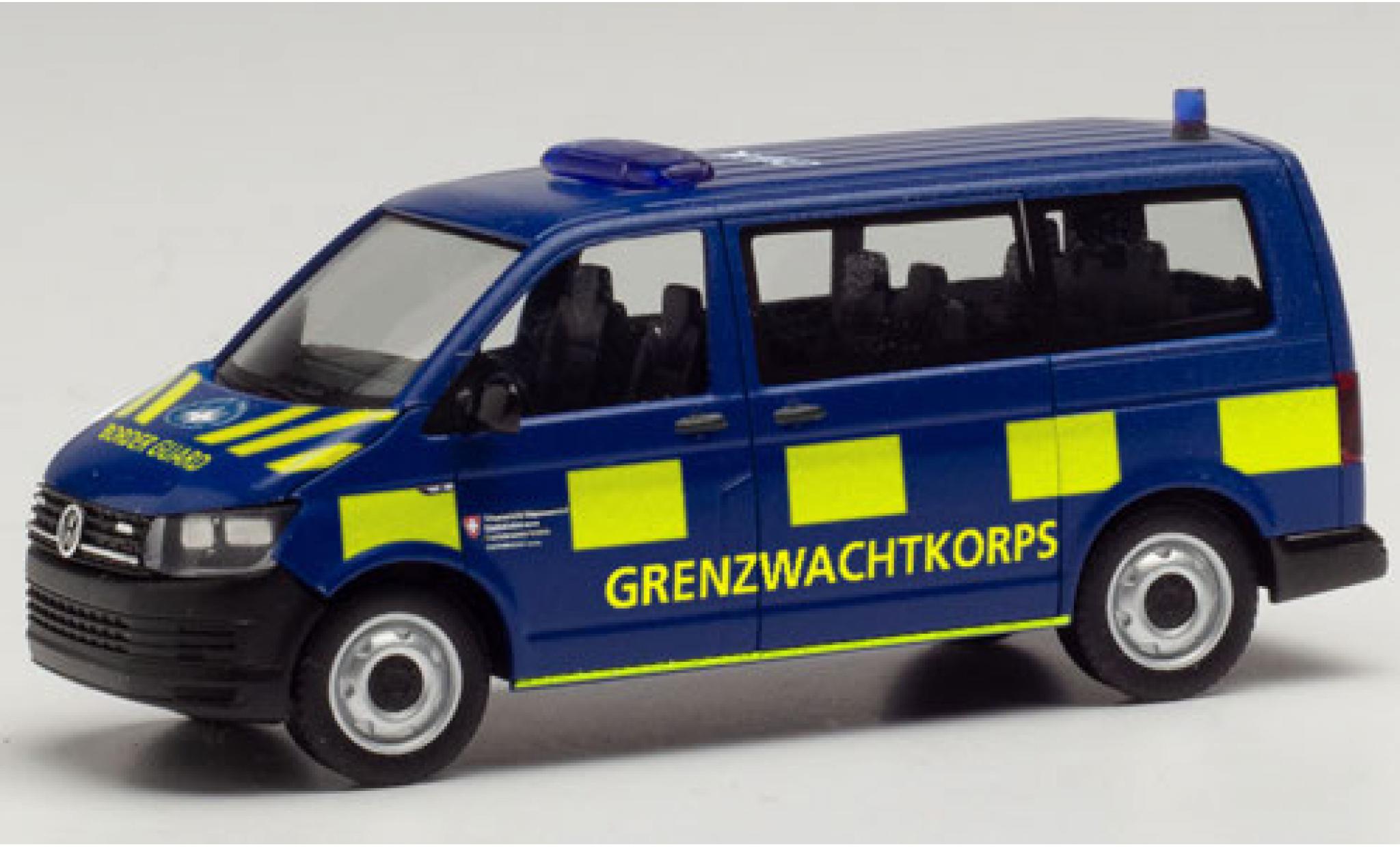 Volkswagen T6 1/87 Herpa Bus Schweizer Grenzwachtkorps
