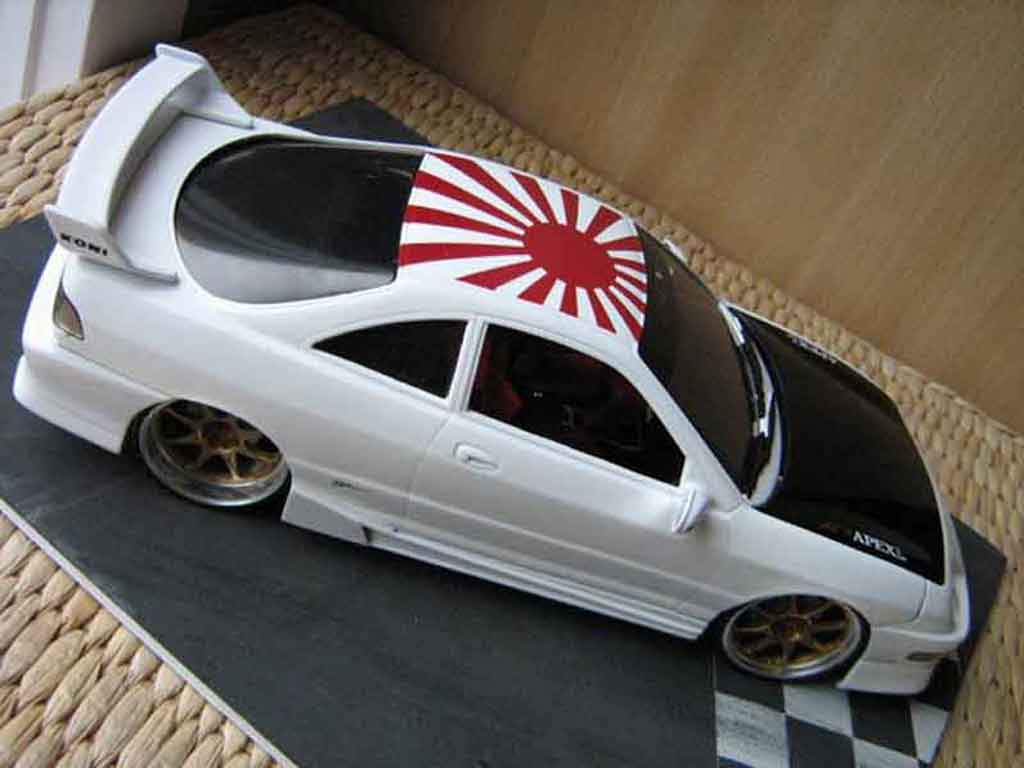Honda Integra Type R 1/18 Hot Wheels jdm blanche