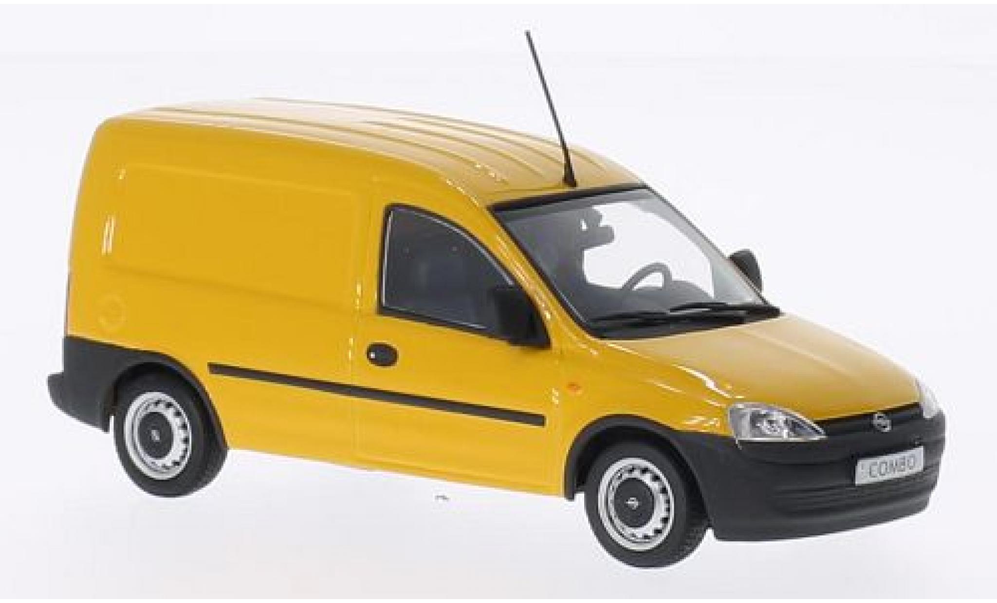 Opel Combo 1/43 Minichamps jaune 2002