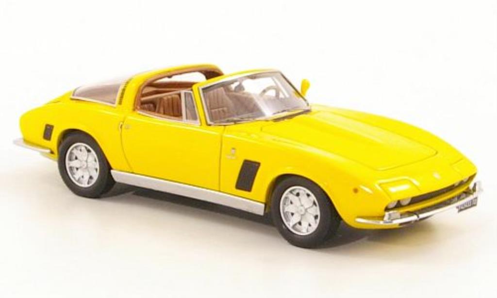 ISO Grifo 1/43 Neo IR8 Targa jaune 1972 miniature