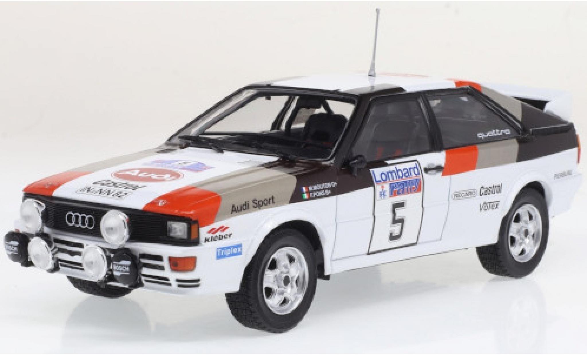 Diecast Model Cars Audi Quattro 1 87 Herpa Grey Dekor - Alldiecast.co.uk