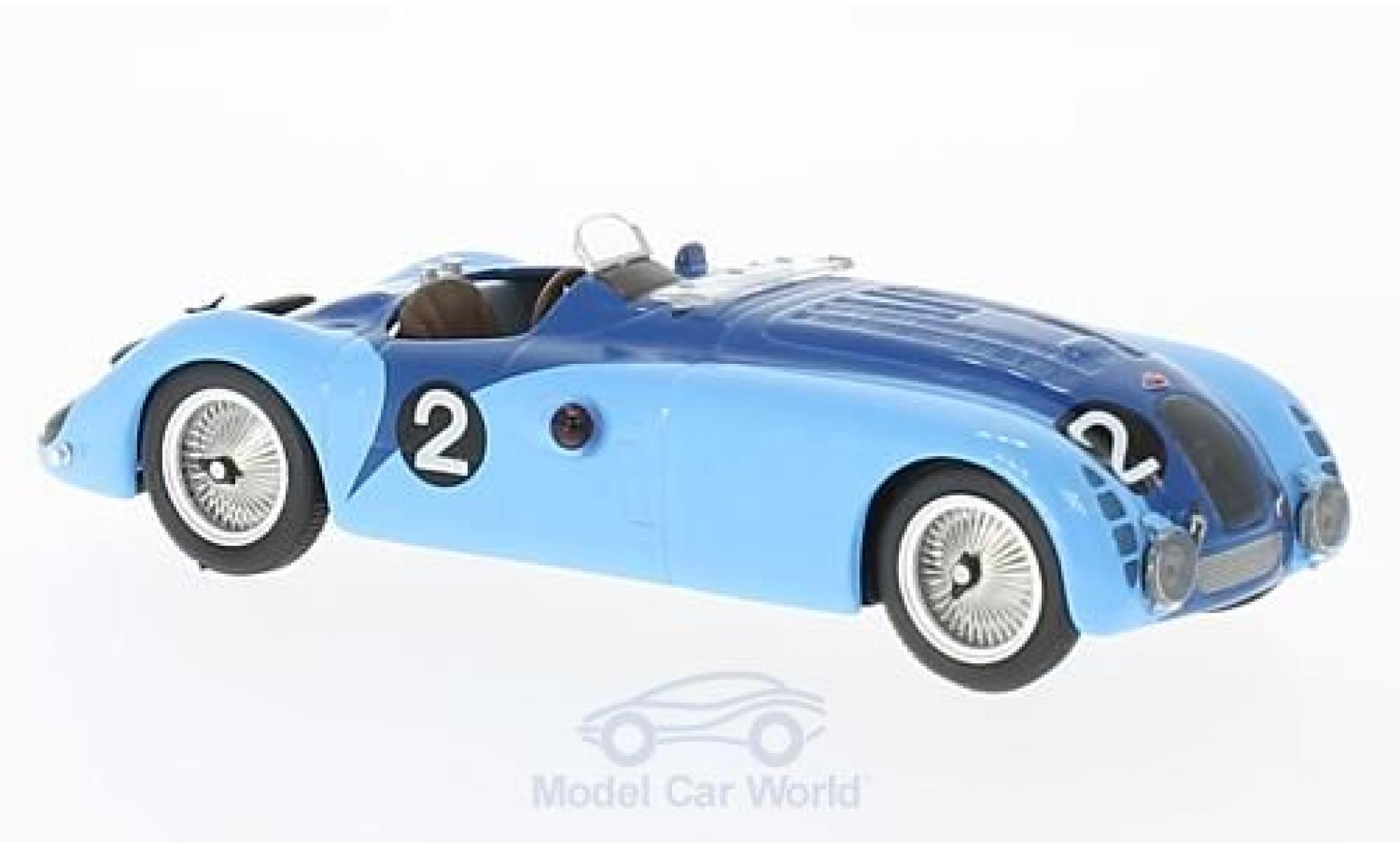 Bugatti 57 S 1/43 IXO Type G RHD No.2 24h Le Mans 1937 J-P.Wimille/R.Benoist