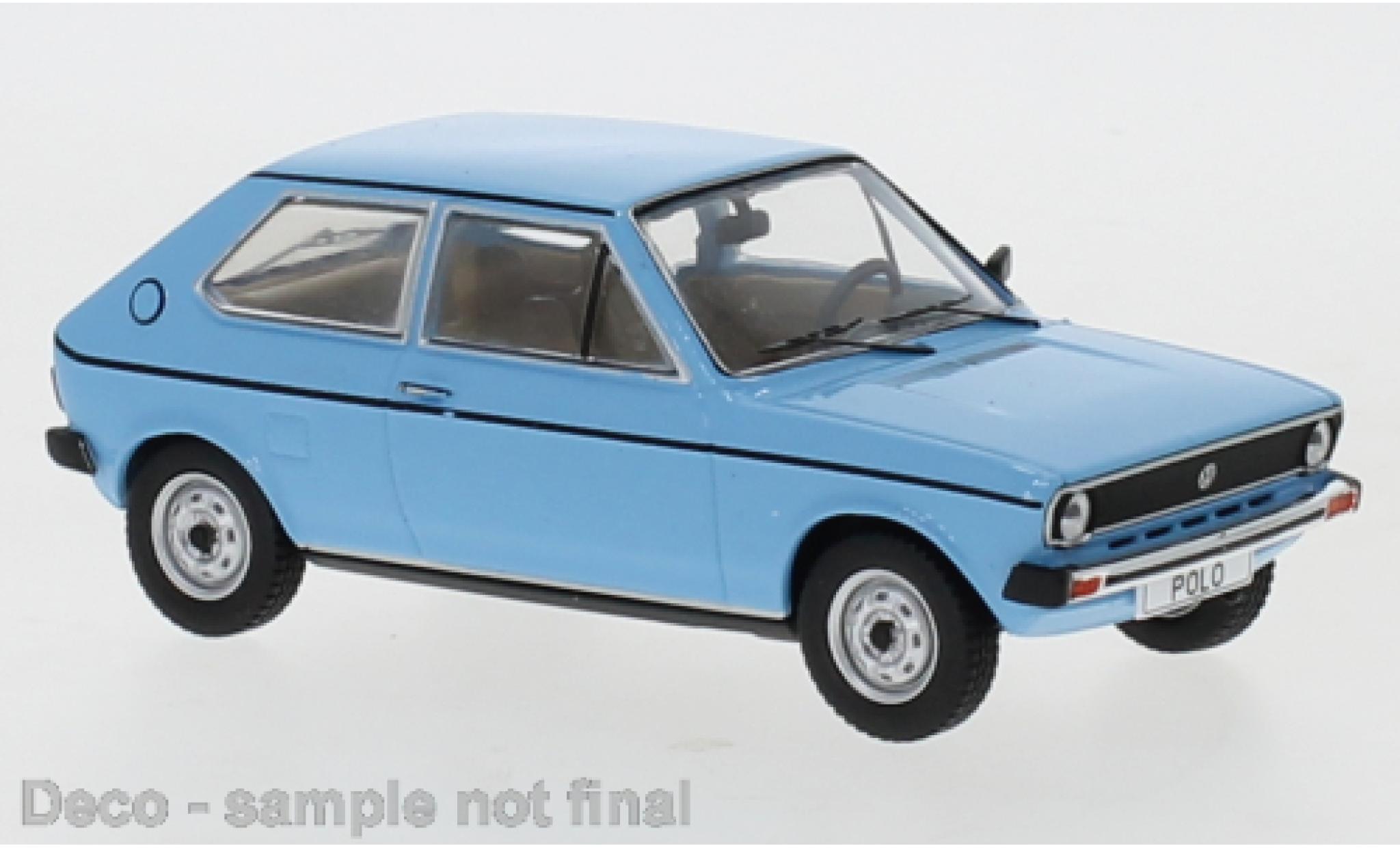 Volkswagen Polo 1/43 IXO (MK I) bleu clair 1975