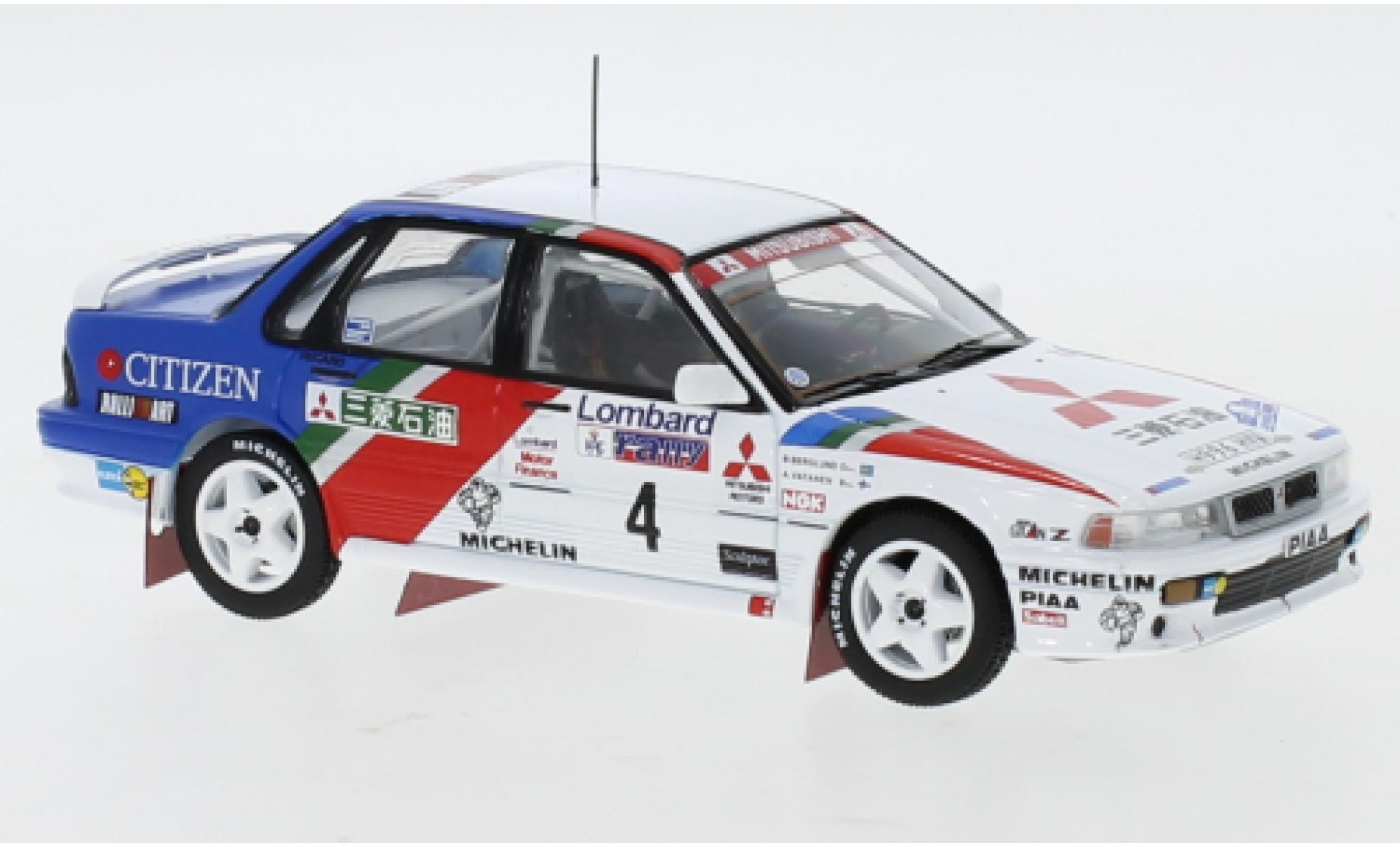 Modellino In Miniatura Mitsubishi Galant 1 43 Ixo Vr 4 No 4 Ralliart Europe Rac Rally 1990 A