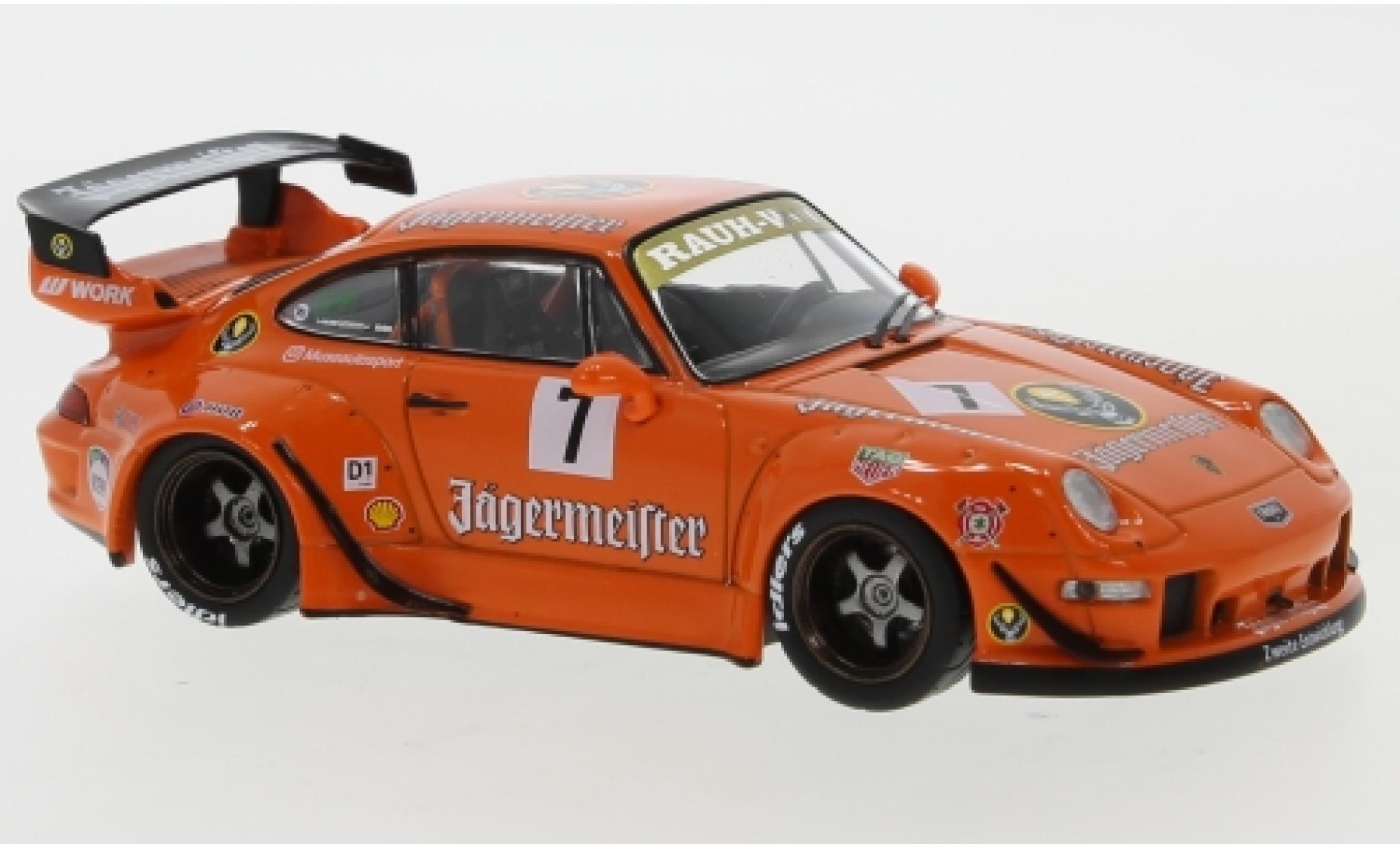 Porsche 993 RWB 1/43 IXO 911 RWB () Jägermeister No.7 RAUH-Welt