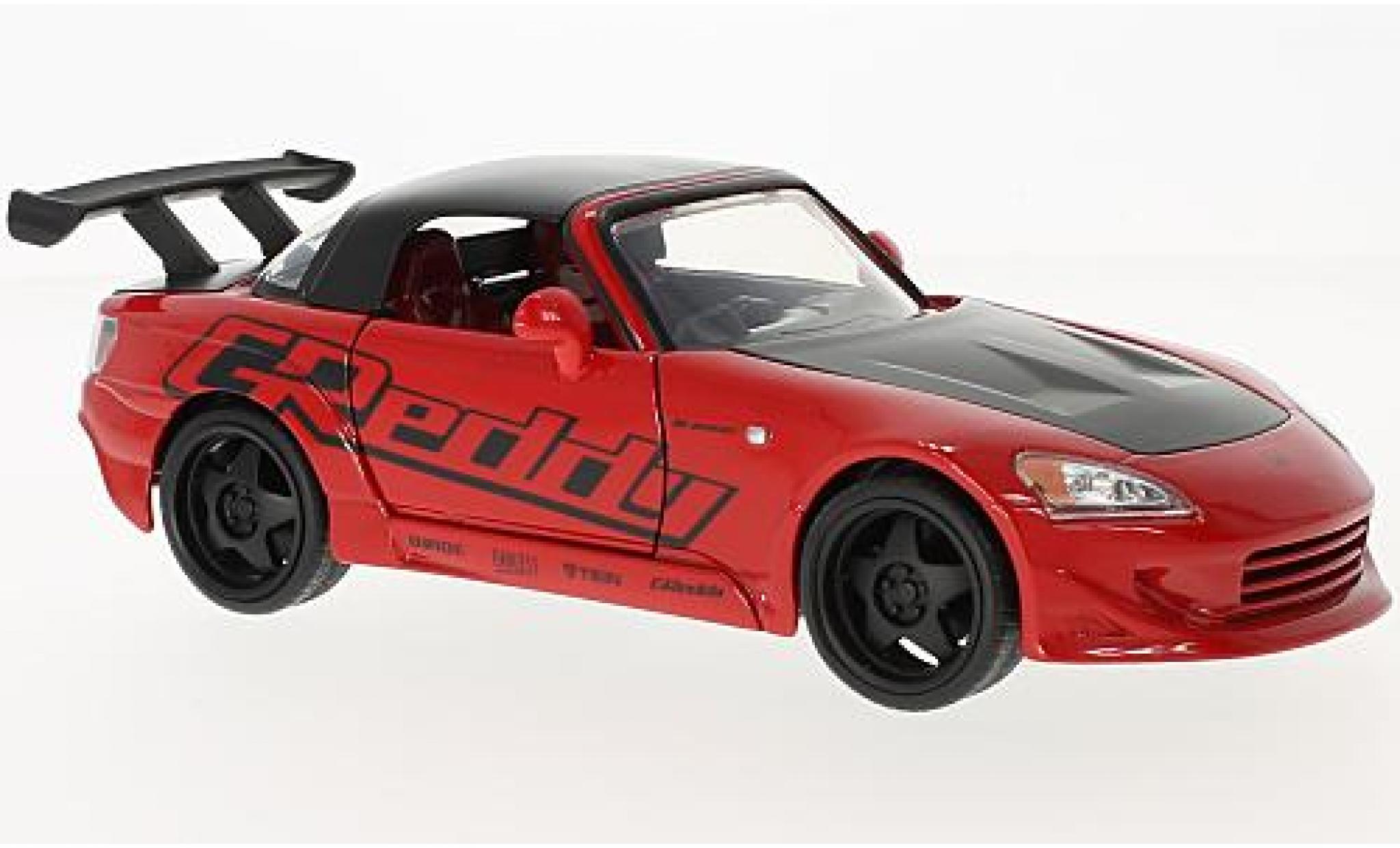 Honda S2000 1/24 Jada Toys rouge/noire 2001