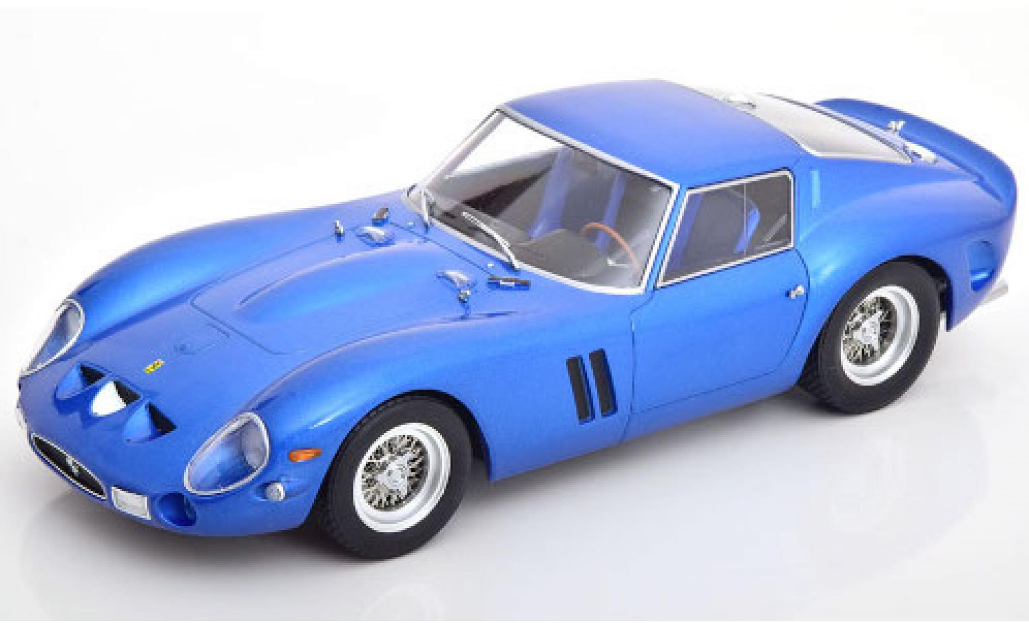 Ferrari 250 1/18 KK Scale GTO metallic-blue 1962 mit Decals