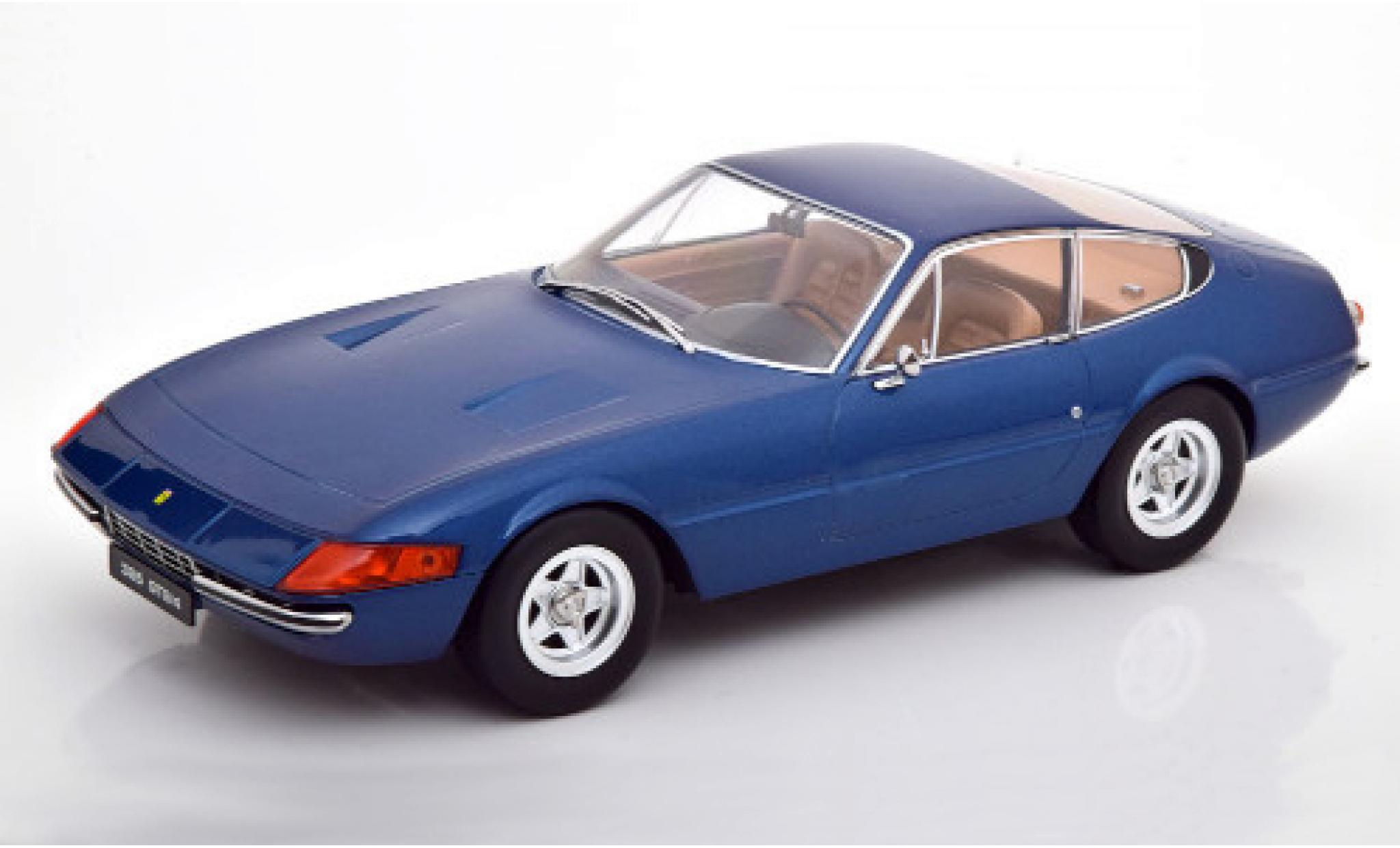 Ferrari 365 1/18 KK Scale GTB/4 Daytona (2a Serie) metallic-blue 1971