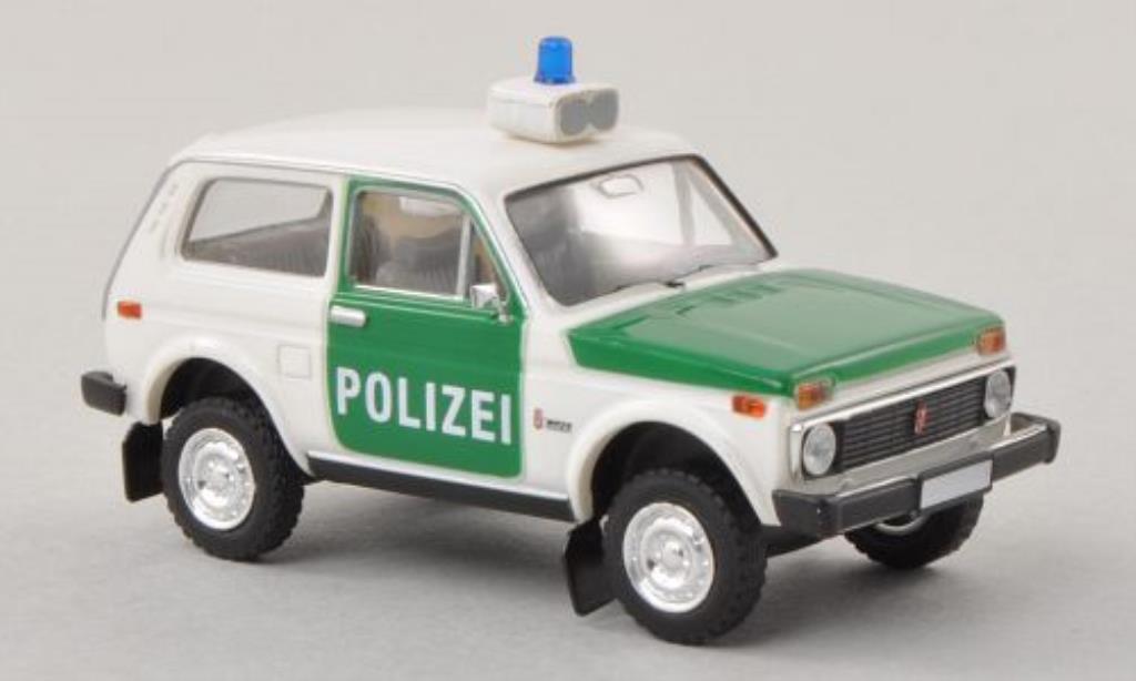 Lada Niva 1/87 Brekina Polizei diecast model cars
