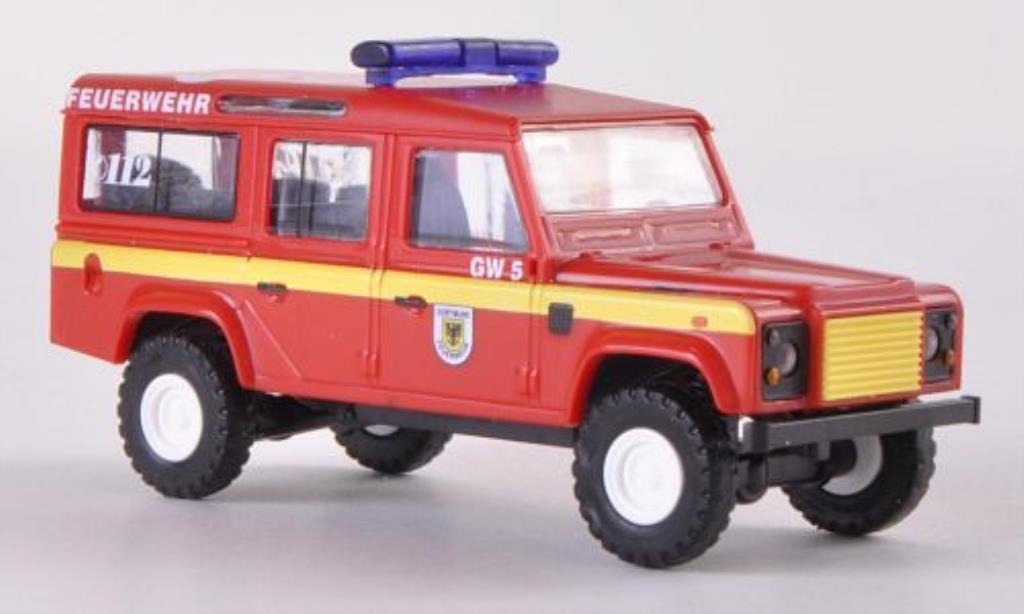 Land Rover Defender 1/87 Busch 110 SW Feuerwehr Dortmund 1983 miniature