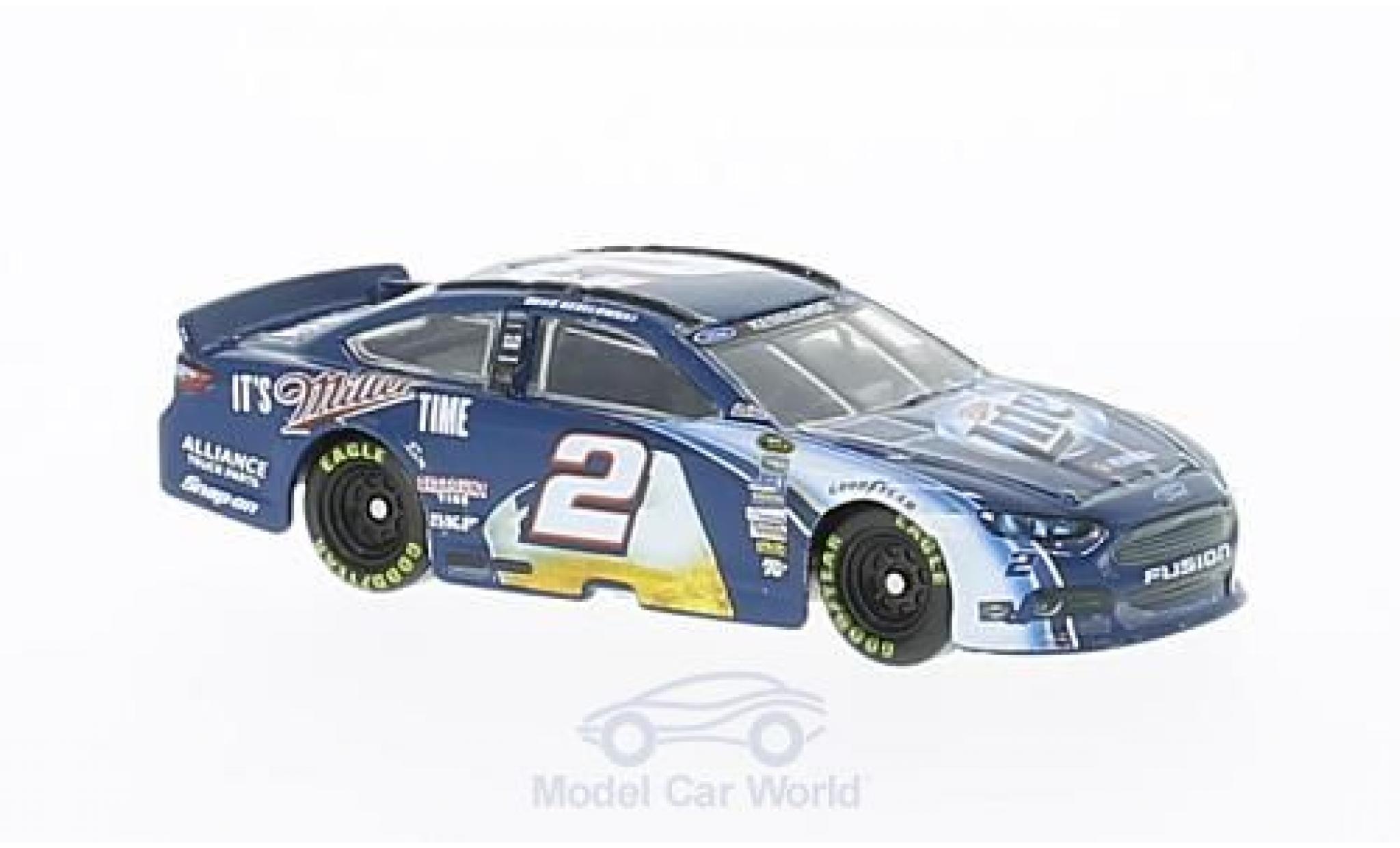 Miniature Ford Fusion 1/64 Lionel Racing No.2 Team Penske Miller Lite ...