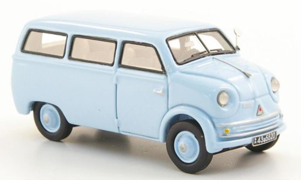Lloyd LT 1/87 Neo 500 Bus bleu 1955 miniature
