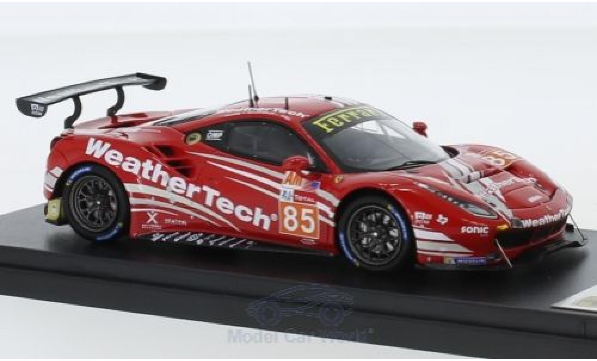 Ferrari 488 1/43 Look Smart GTE No.85 Keating Motorsports 24h Le Mans 2018 B.Keating/J.Bleekemolen/L.Stolz