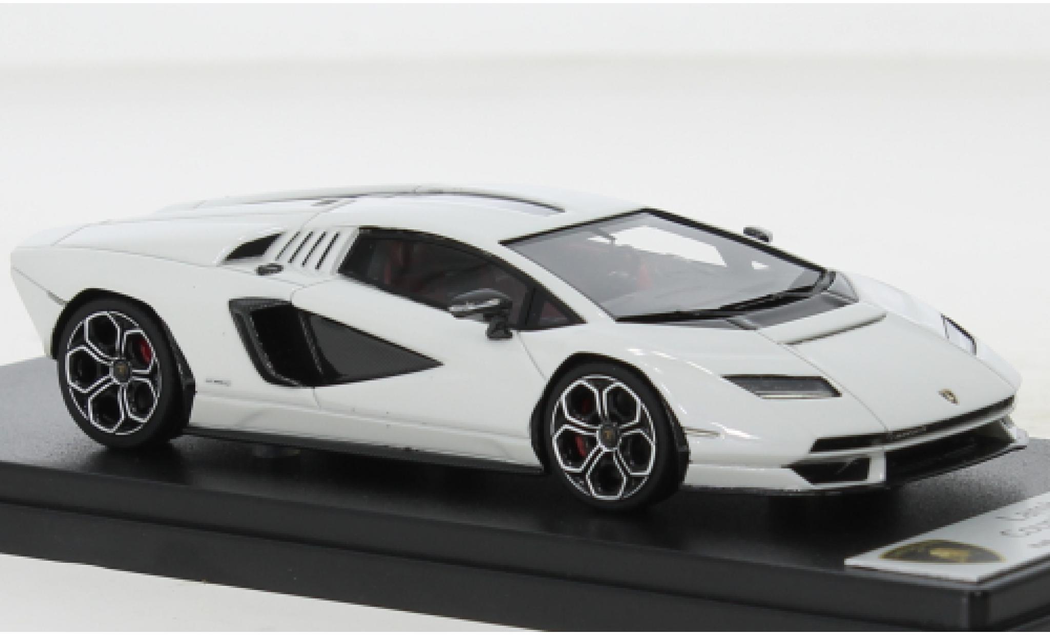 Voiture Lamborghini Countach LPI-800 blanche 1/18