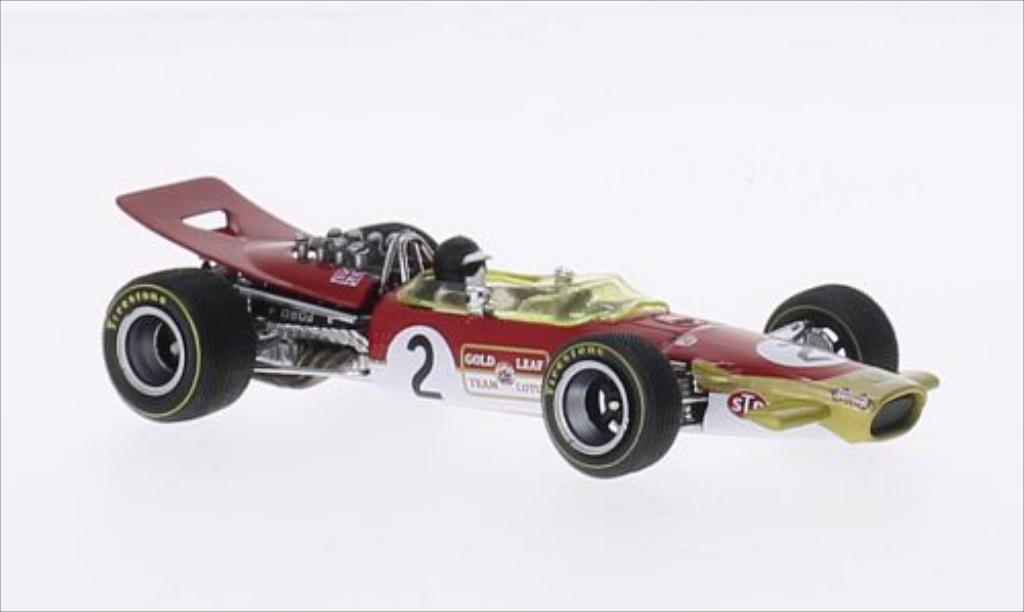Lotus 49B 1/43 Quartzo No.2 GP Belgien 1968 miniature