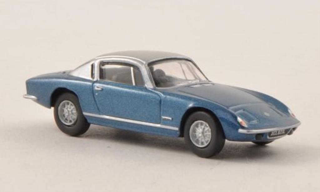 Lotus Elan 1/76 Oxford Plus 2 bleu/grey diecast model cars