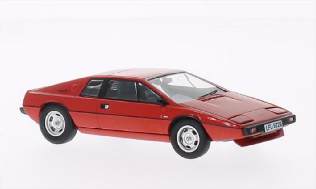 Lotus Esprit 1/43 Corgi S1 Chassis 0100G The First Production rouge rouge RHD miniature