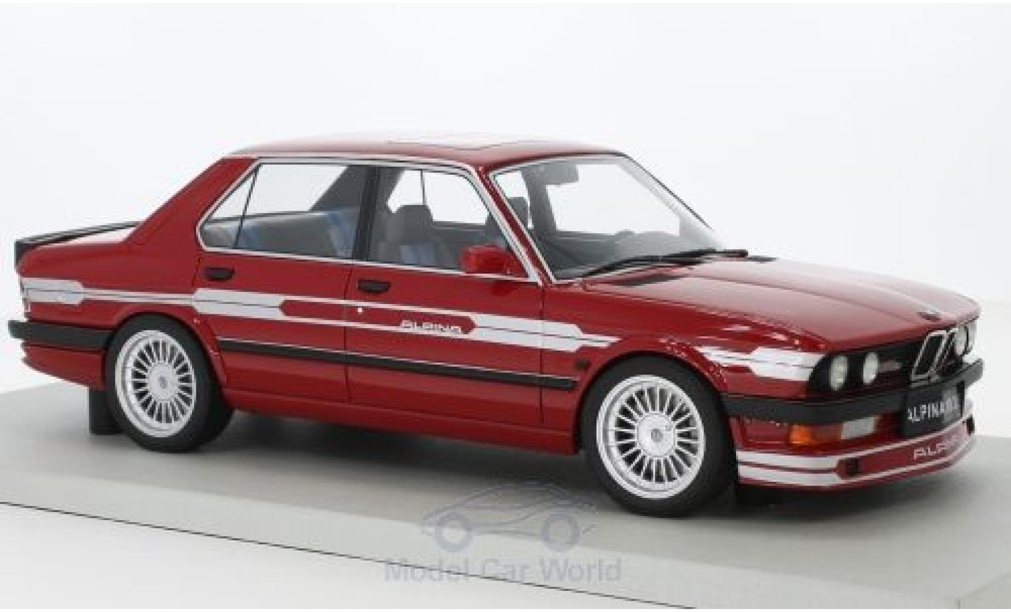 Bmw Alpina 1/18 Lucky Step Models B10 3.5 rouge