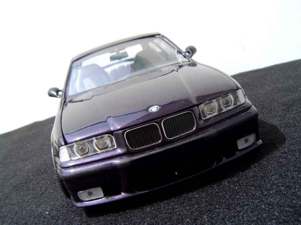 Bmw M3 E36 1/18 Ut Models E36 peinture techno violet tuning coche miniatura