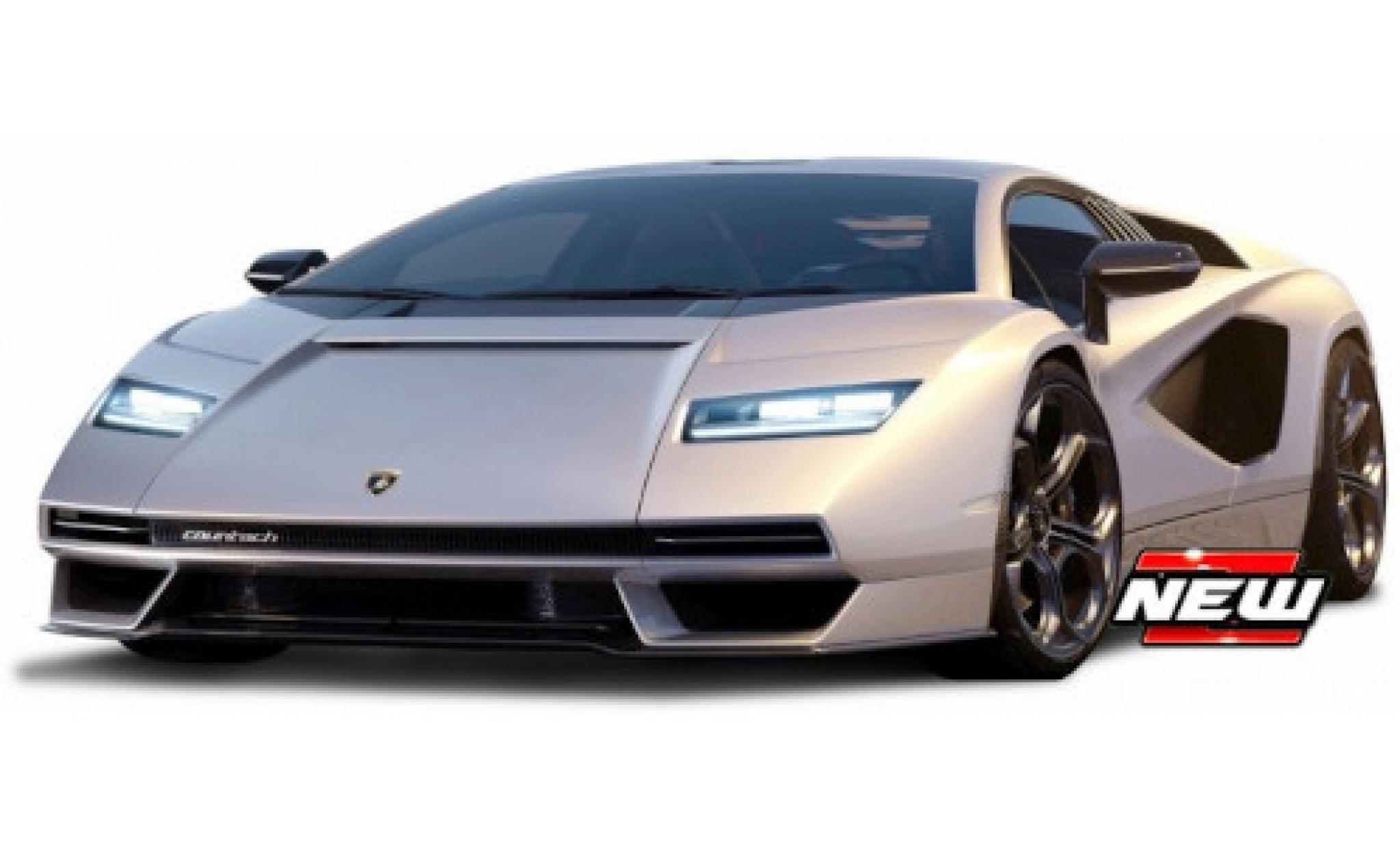 Lamborghini Countach 1/18 Maisto LPI 800-4 white 2021