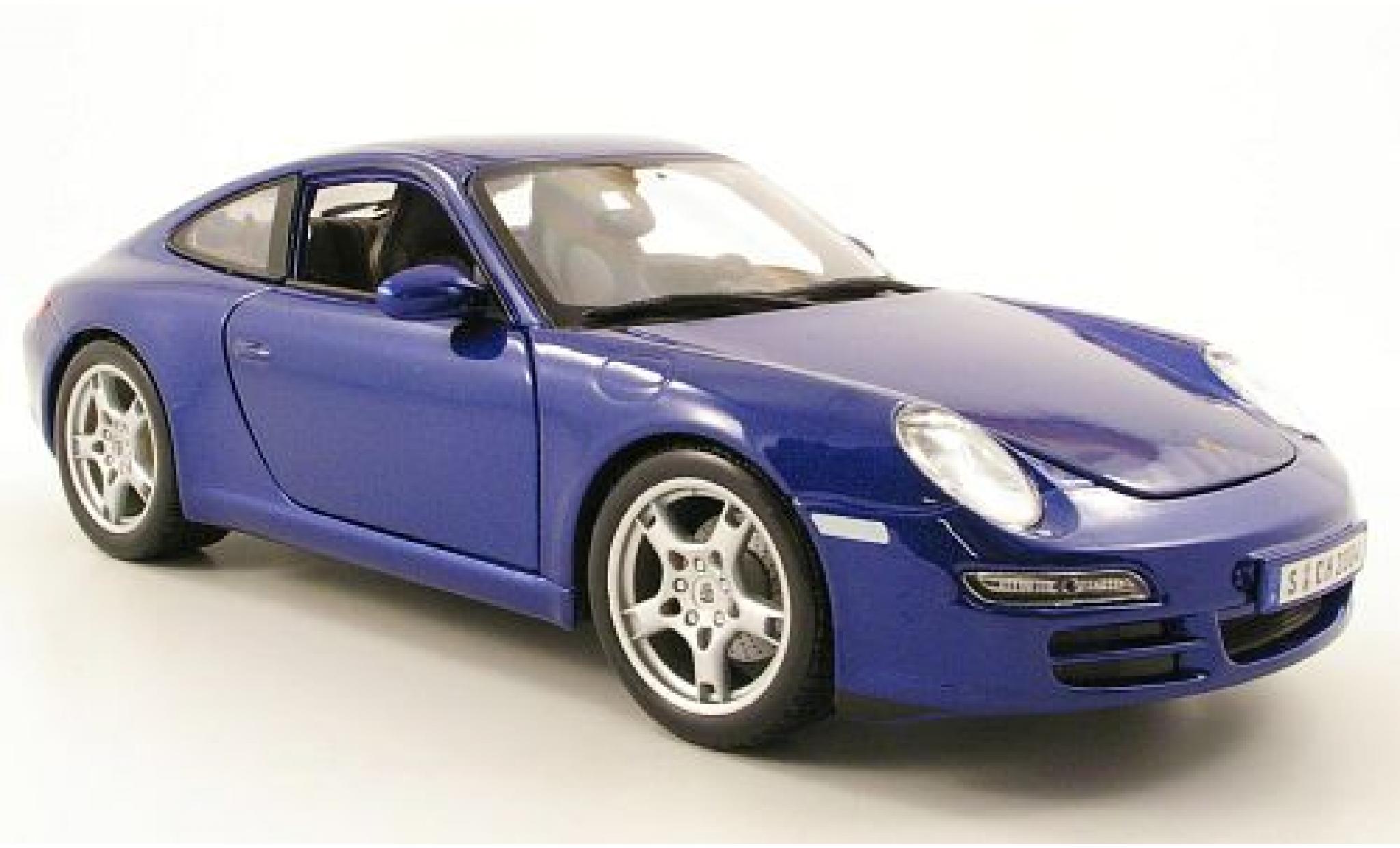 Porsche 997 S 1/18 Maisto 911 () Carrera S metallic-bleue