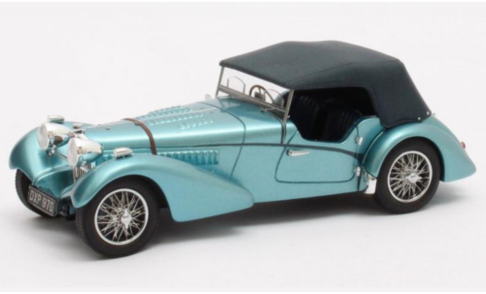 Bugatti 57 1/43 Matrix TSC Sports Tourer Vanden Plas metallic-hellbleue RHD 1938 Chassis #541