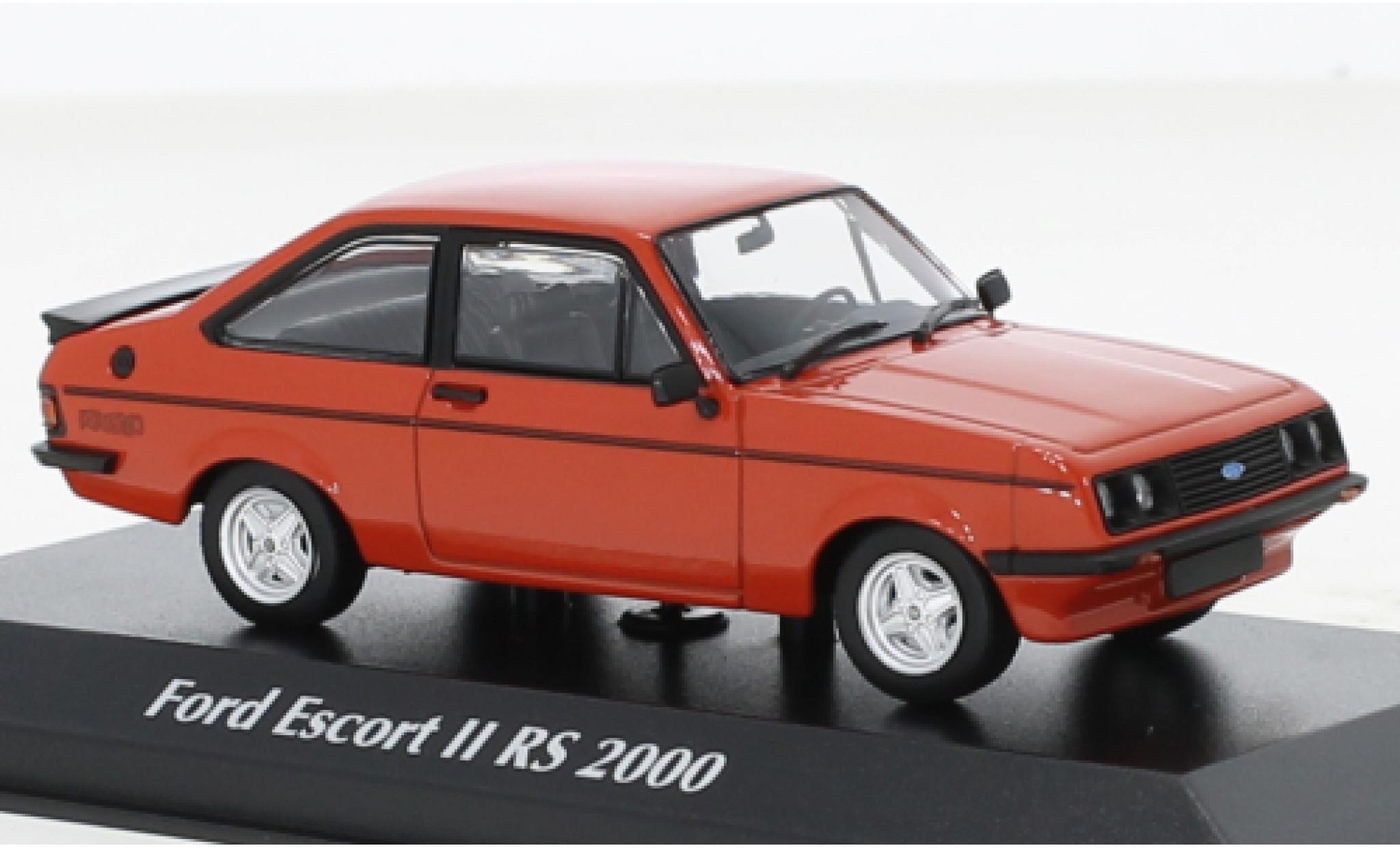 Miniature Ford Escort Trofeu Mk Ii Rs Rhd No Southern Cross