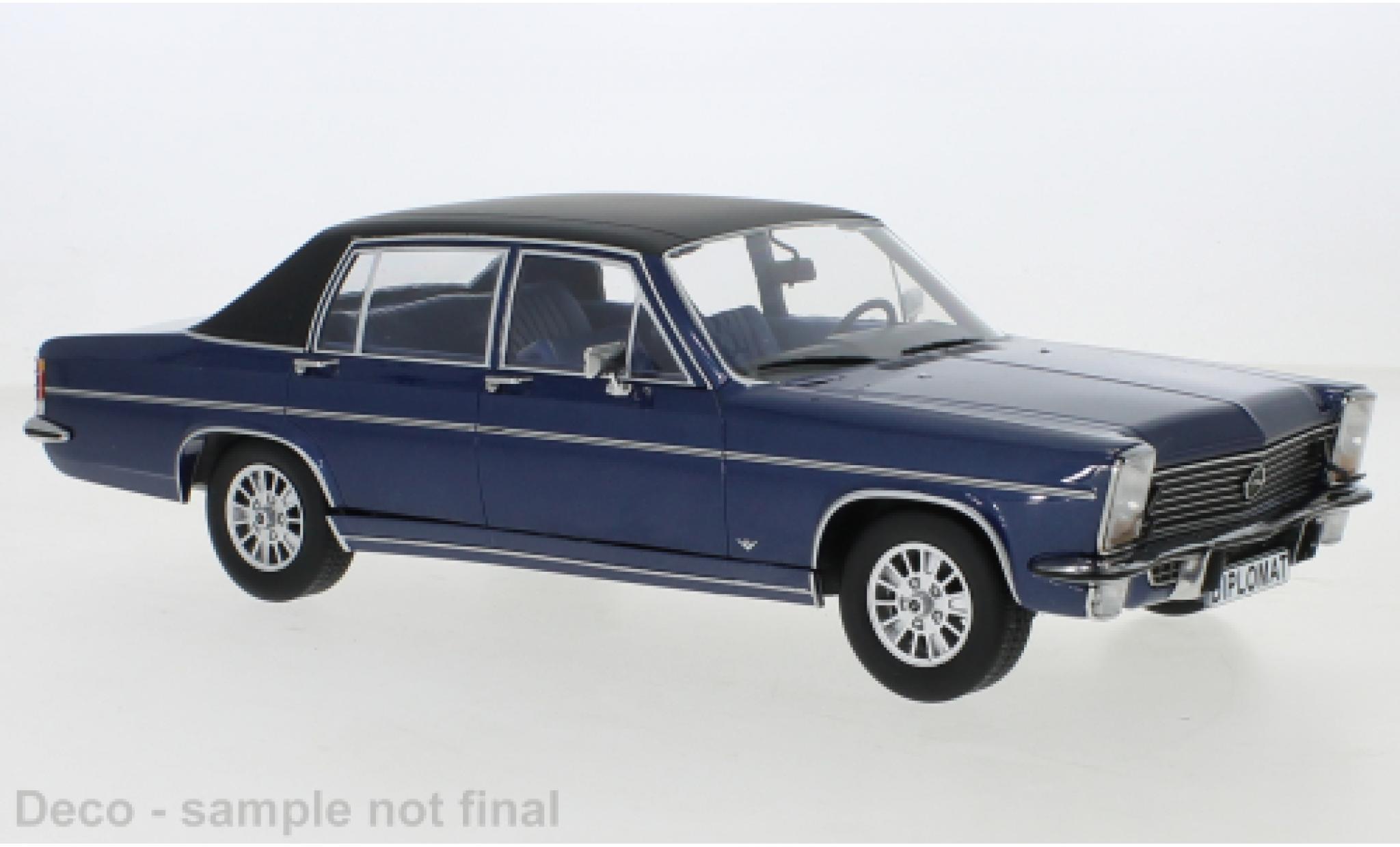 Diecast Model Cars Opel Diplomat 1/18 MCG B Metallise Blue Foncé/matte ...